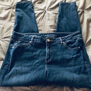 Lane Bryant Super Stretch Ankle Jeans
